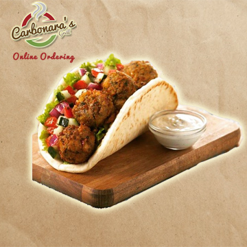 Falafel w/ waffle fries